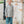 Tucker Pullover Set- Beige Stripe/Sage