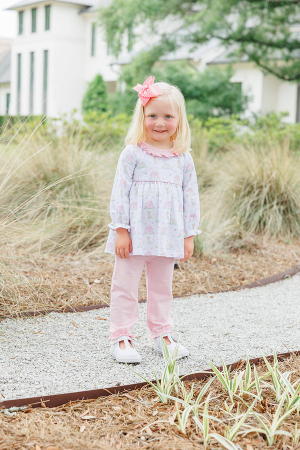 Puppy Pals Ruffle Bloomer Pants Set