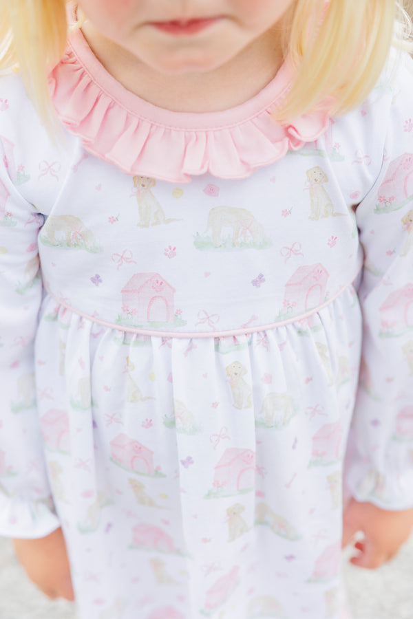 Puppy Pals Ruffle Bloomer Pants Set