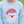 French Terry Pullover- Santa (Light Blue)