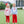 French Terry Pullover- Santa (Light Pink)
