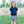 Landry Puff Sleeve Top- Navy