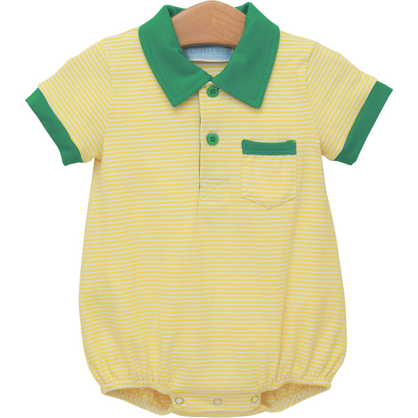 Archie Bubble- Yellow Stripe/Green