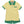 Archie Short Set- Yellow Stripe/Green