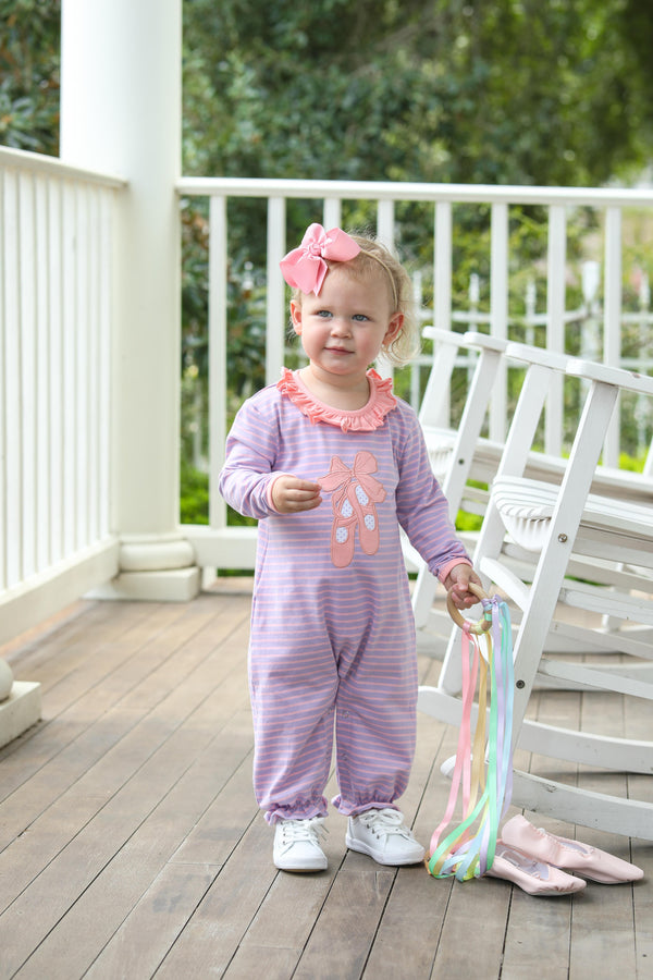 Ballet Slipper Romper