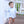 Bennett Bubble- Light Blue Stripe