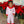 Candy Cane Embroidery Ruffle Romper