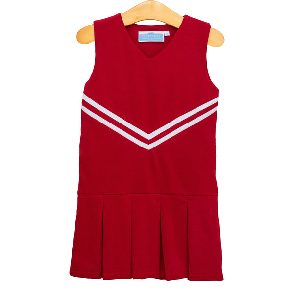Cheer Uniform Dress- Crimson