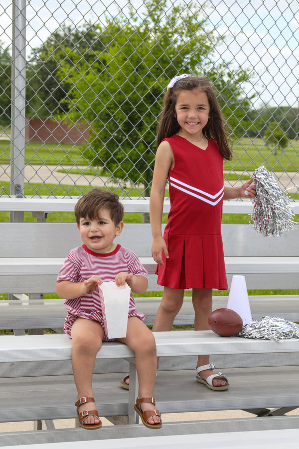 Cheer Uniform Dress- Crimson