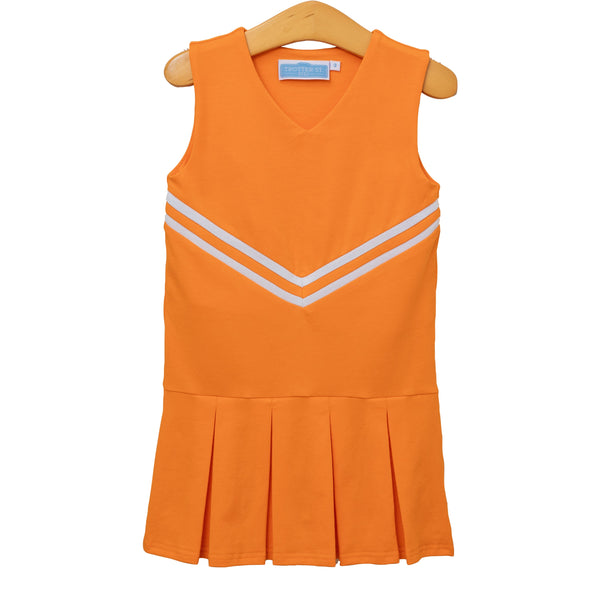 Cheer Uniform Dress- Orange