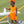 Cheer Uniform Dress- Orange