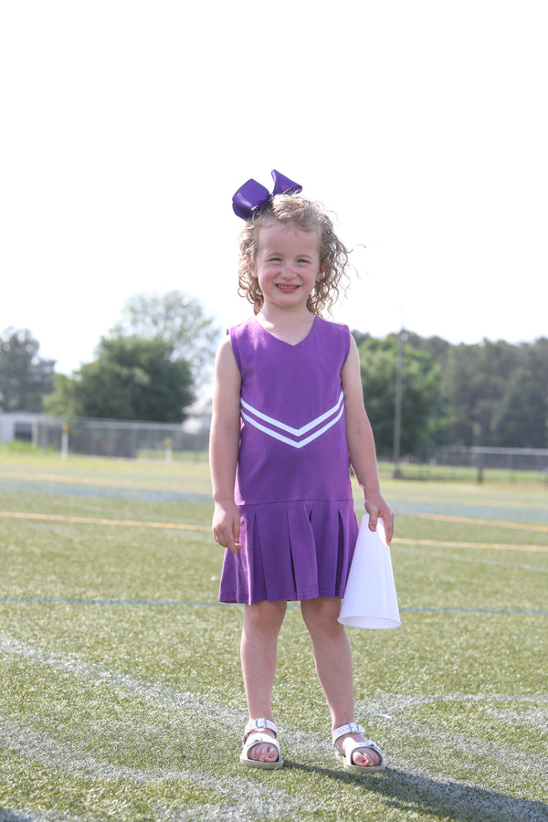 Cheer Uniform Dress- Purple