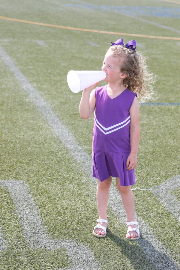 Cheer Uniform Dress- Purple