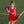 Cheer Uniform Dress- Red