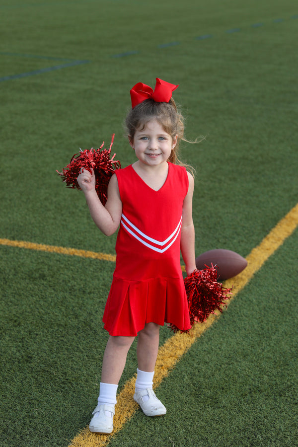 Cheer Uniform Dress- Red