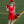 Cheer Uniform Dress- Red