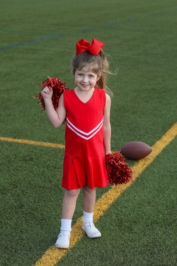 Cheer Uniform Dress- Red