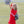 Cheer Uniform Dress- Red