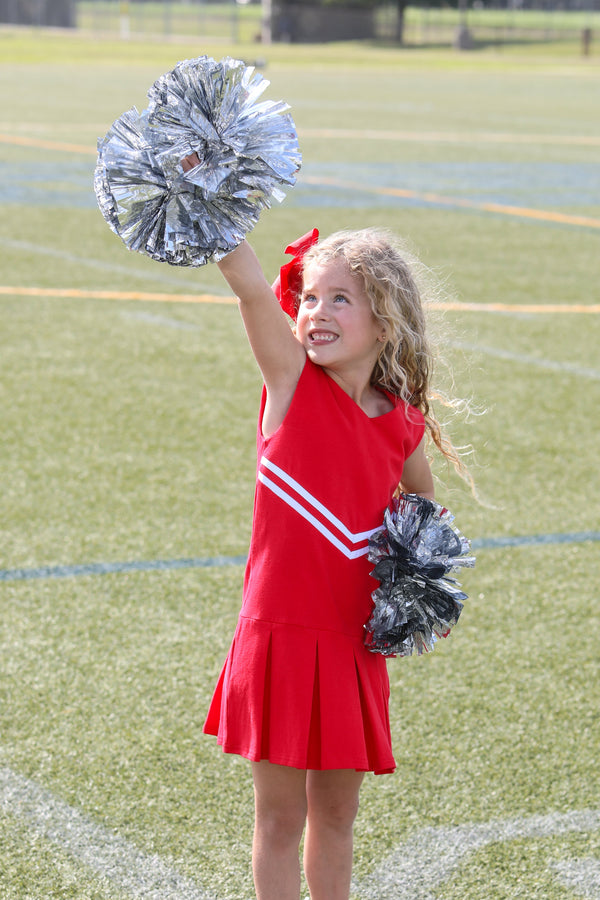 Cheer Uniform Dress- Red