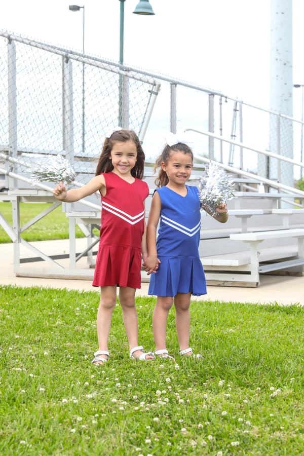 Cheer Uniform Dress- Royal Blue