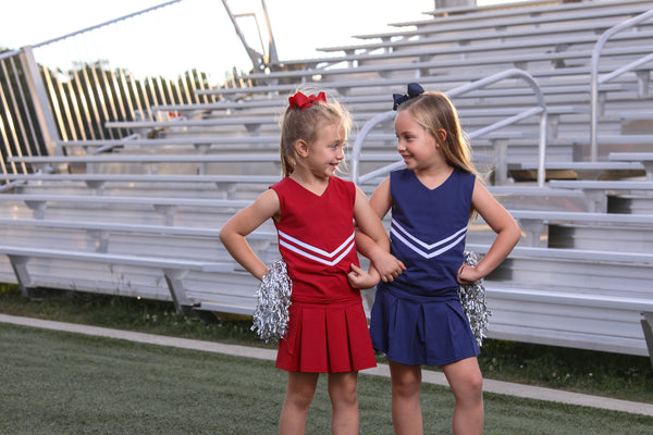 Cheer Uniform Set- Crimson