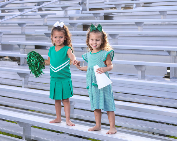 Cheer Uniform Set- Green
