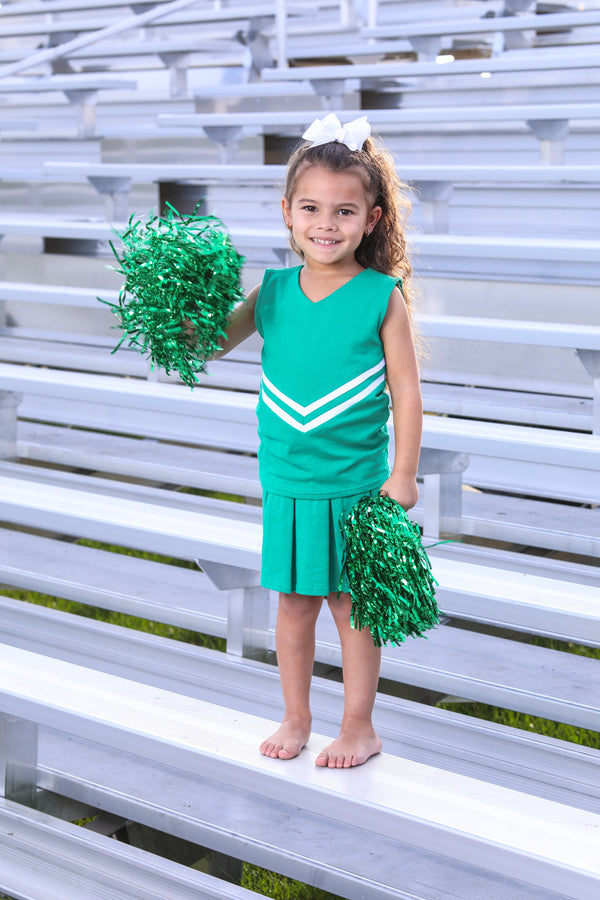Cheer Uniform Set- Green