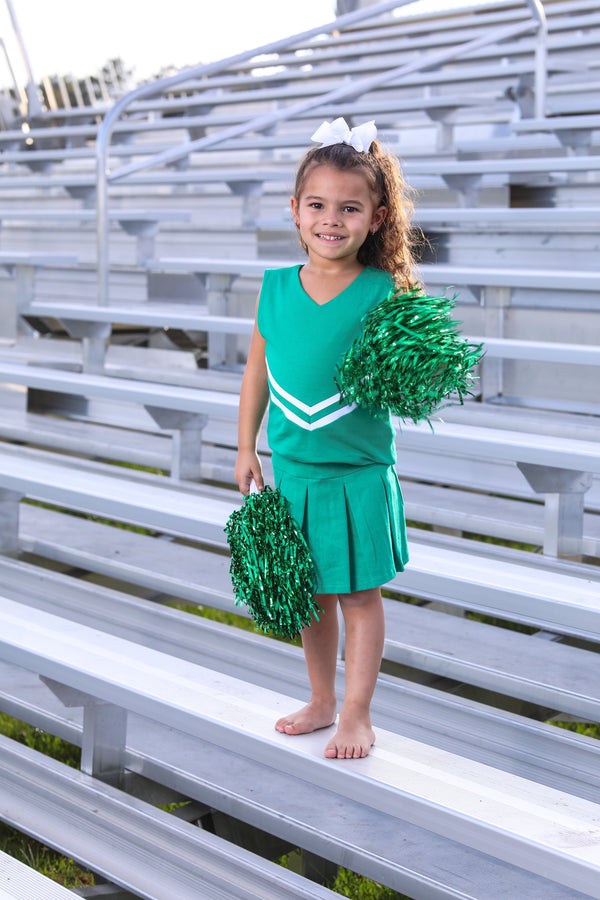 Cheer Uniform Set- Green