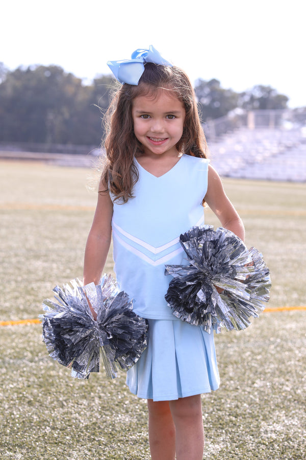 Cheer Uniform Set- Light Blue