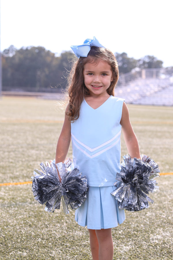 Cheer Uniform Set- Light Blue