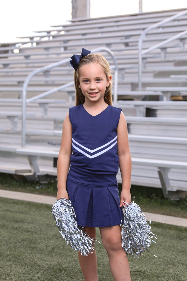 Cheer Uniform Set- Navy
