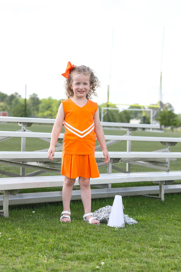 Cheer Uniform Set- Orange