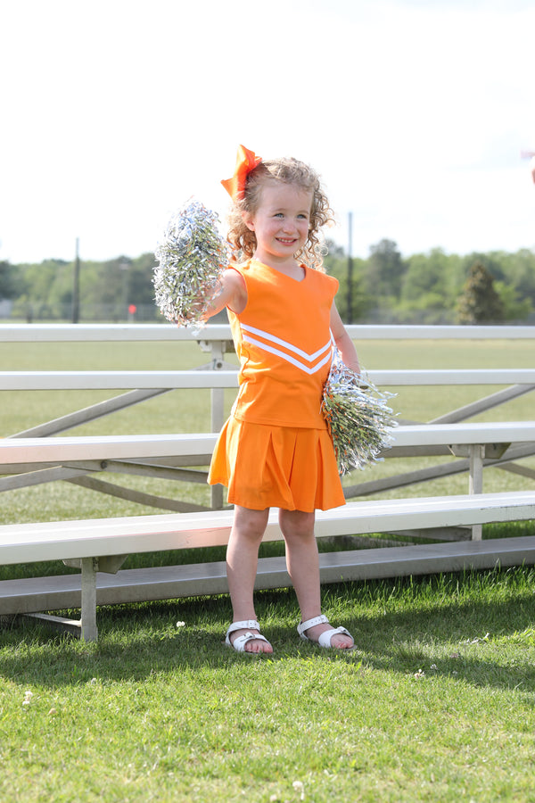 Cheer Uniform Set- Orange
