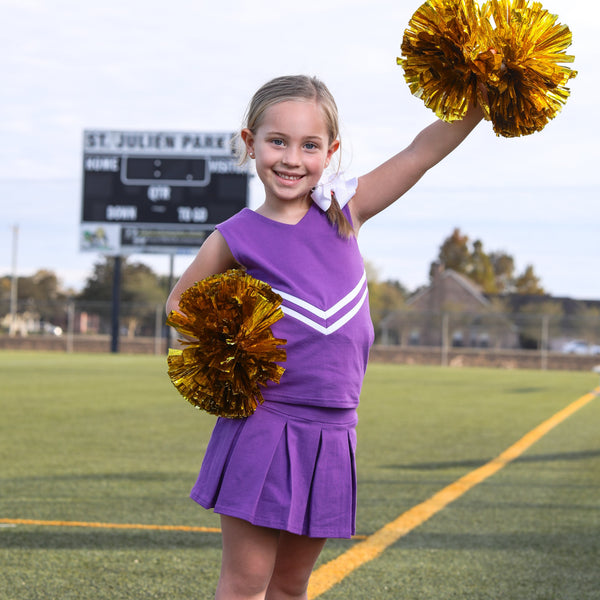 Cheer Uniform Set- Purple