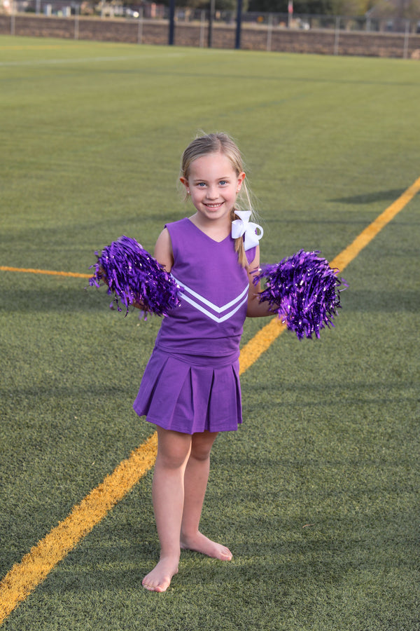 Cheer Uniform Set- Purple