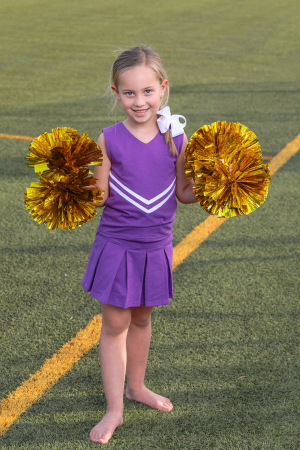 Cheer Uniform Set- Purple