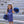 Cheer Uniform Set- Royal Blue
