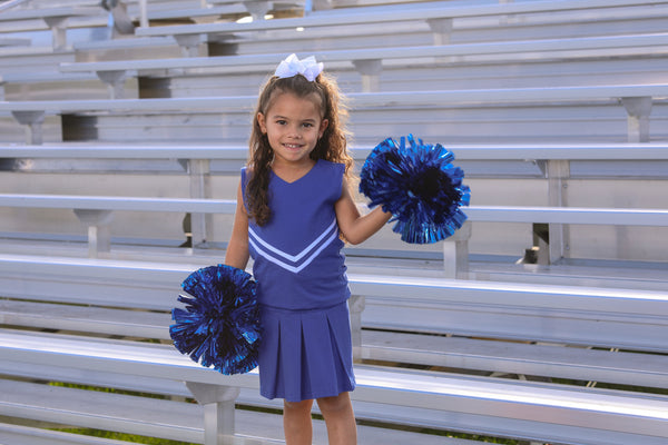 Cheer Uniform Set- Royal Blue