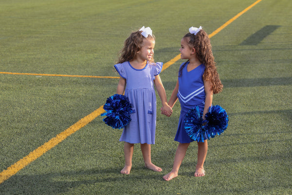Cheer Uniform Set- Royal Blue