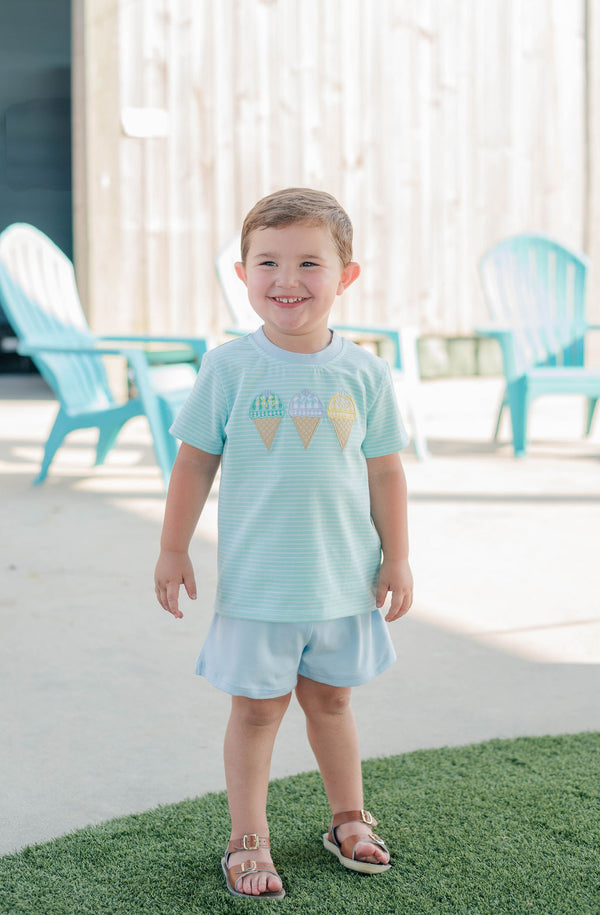 Triple Scoop Short Set