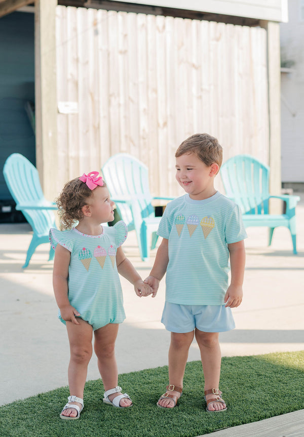 Triple Scoop Short Set