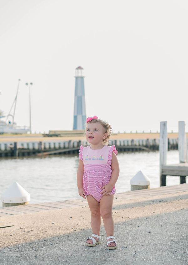 Set Sail Ruffle Sunsuit