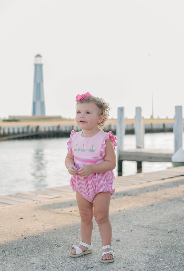 Set Sail Ruffle Sunsuit