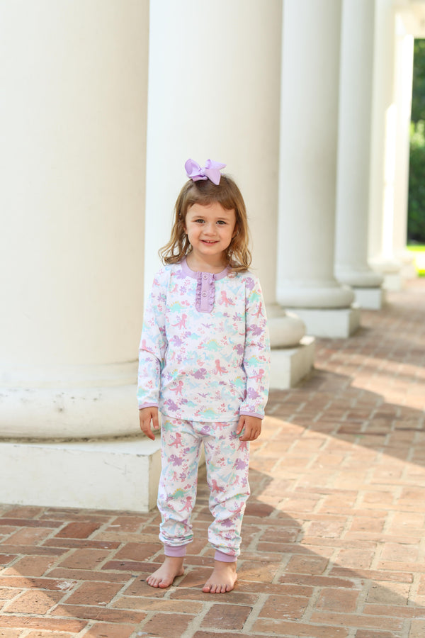 Dino Adventures Ruffle Lounge Set