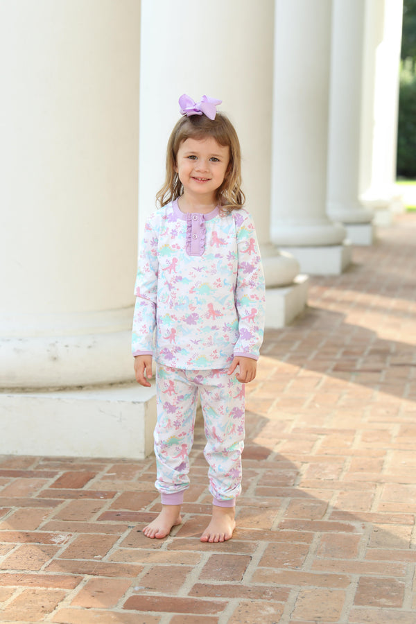 Dino Adventures Ruffle Lounge Set