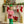 Ellie Pants Set- Red Stripe/Green