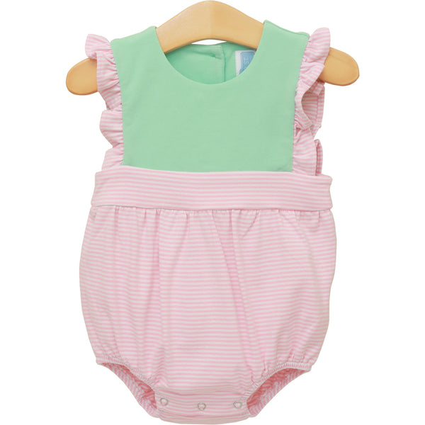 Frances Bubble- Light Pink Stripe/Mint