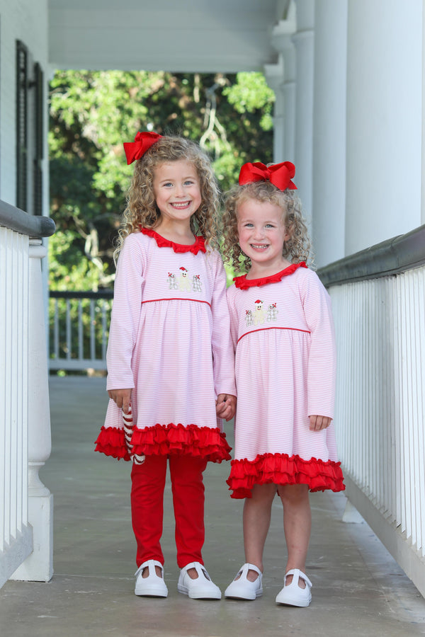 Gingerbread Ruffle Pants Set