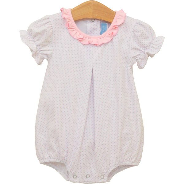 Harriet Bubble- Light Pink Bitty Dot