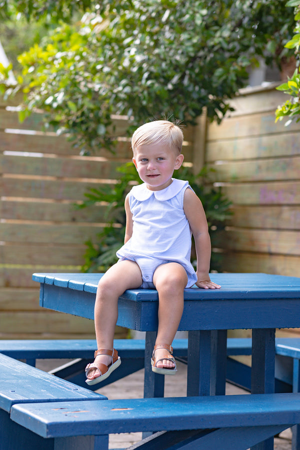 Hayden Bubble- Light Blue Stripe
